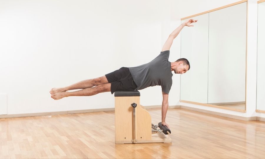 Chair Pilates class
